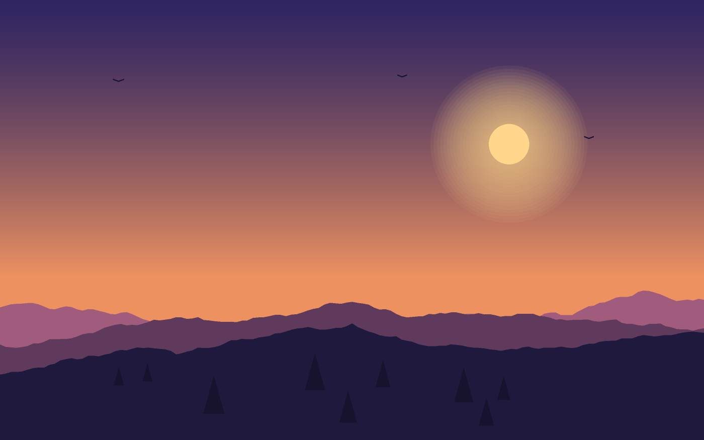 Landskabsillustration