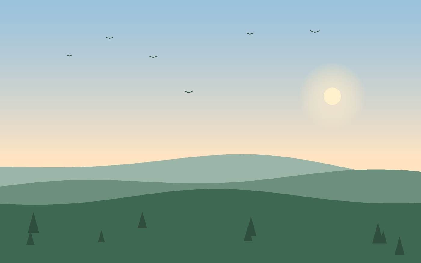 Illustration de paysage