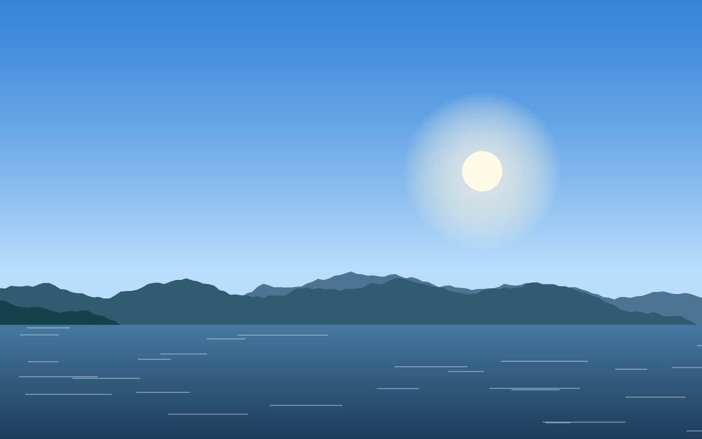 Landschapsillustratie