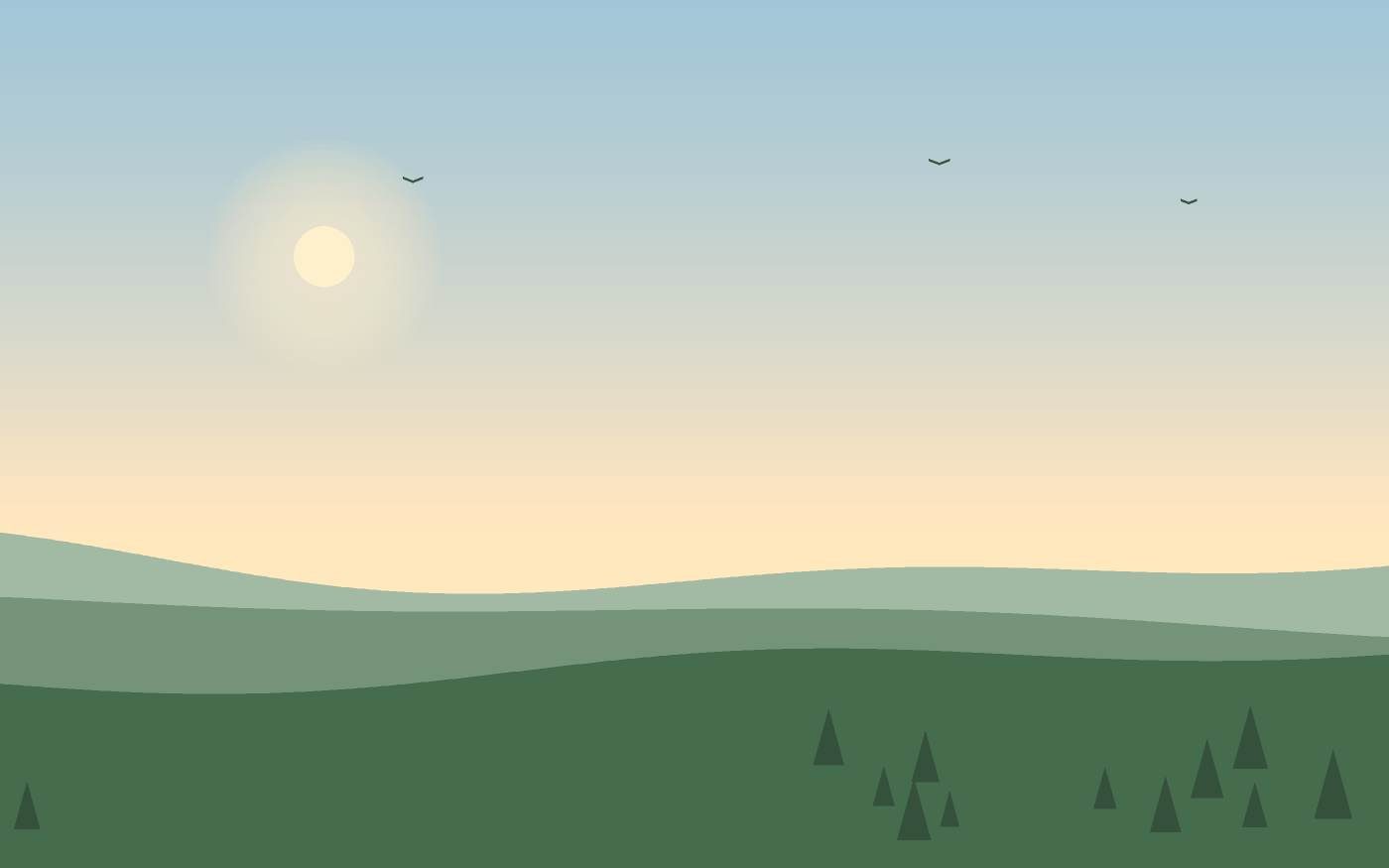 Ilustracja krajobrazu